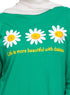 Green Printed Long - Sleeve Design 59 - Khotwh